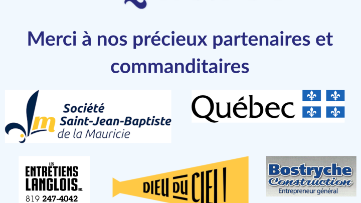 Merci à nos précieux partenaires et commanditaires