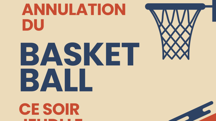 ANNULATION | BASKETBALL