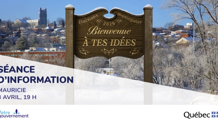 SÉANCE D'INFORMATION | ÉLECTIONS MUNICIPALES 2025