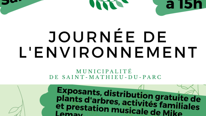 JOURNÉE DE L'ENVIRONNEMENT