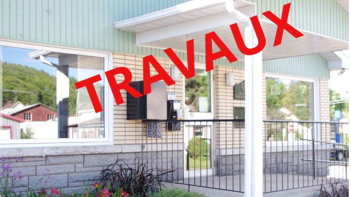 TRAVAUX BIBLIOTHÈQUE