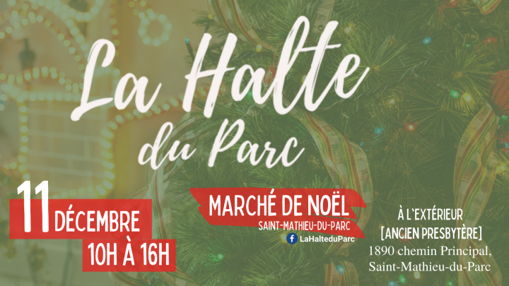 MARCHÉ DE NOËL | 11 DÉCEMBRE 2021