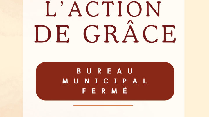 Congé de l'action de grâce