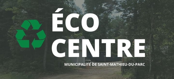 DATE DE FERMETURE DE L'ÉCOCENTRE