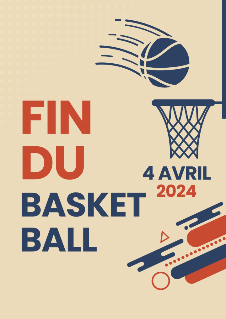 FIN DU BASKET BALL