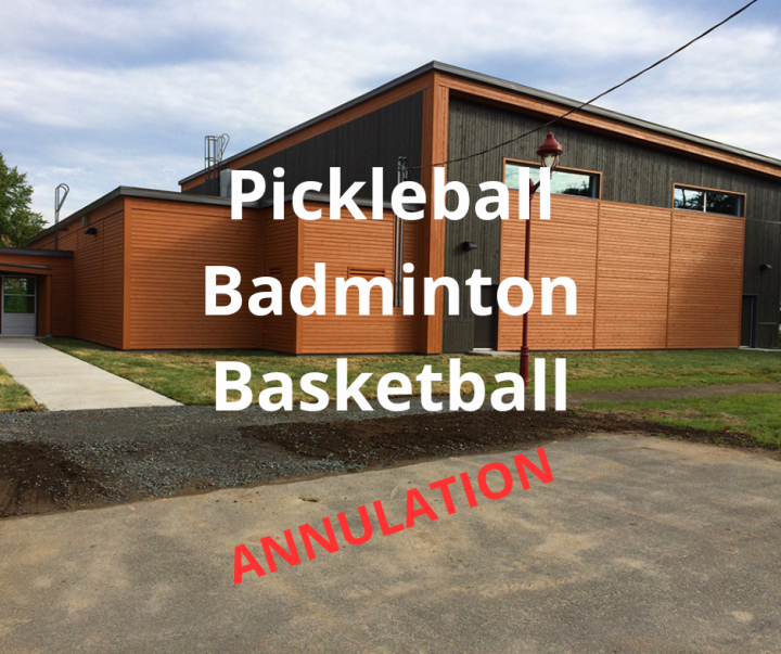 ANNULATION | ACTIVITÉS GYMNASE