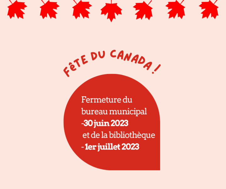 FERMETURE DES BUREAUX MUNICIPAUX
