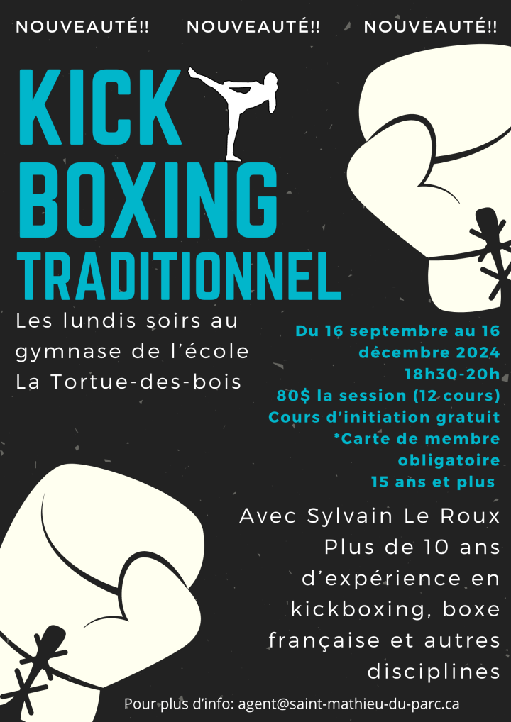 Cours de Kickboxing traditionnel